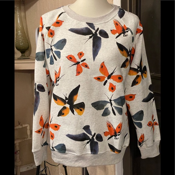 Watercolor Butterfly Sweatshirt - Picture 3 of 5